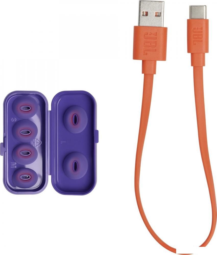 Наушники JBL Tune Flex Ghost (фиолетовый, китайская версия)