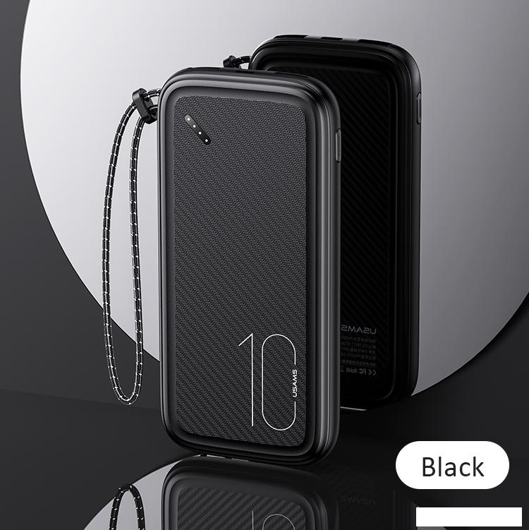 Внешний аккумулятор Usams US-CD150 PB56 10000mAh (черный)