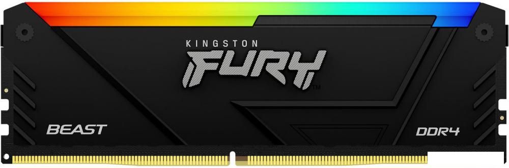 Оперативная память Kingston FURY Beast RGB 2x16ГБ DDR4 3600МГц KF436C18BB2AK2/32