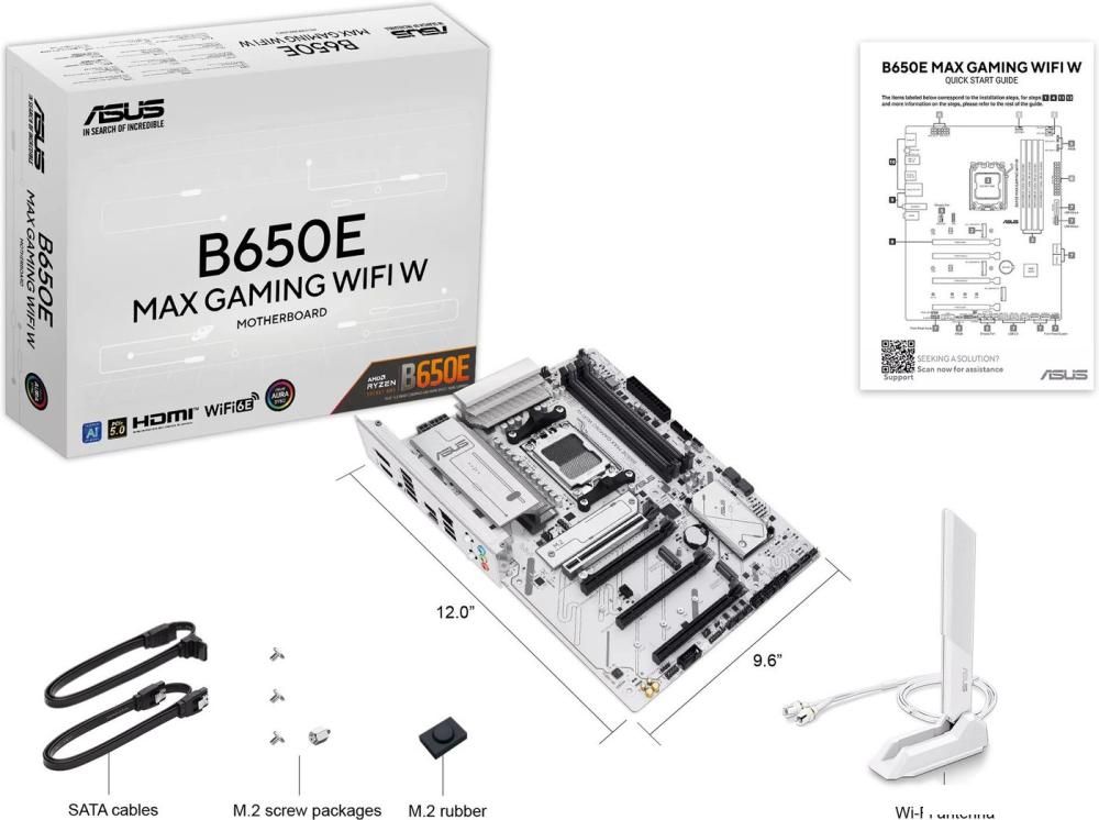 Материнская плата ASUS B650E Max Gaming WiFi W