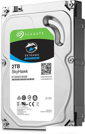 Жесткий диск Seagate Skyhawk Surveillance 2TB ST2000VX008