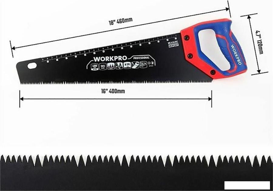 Ножовка Workpro WP215013