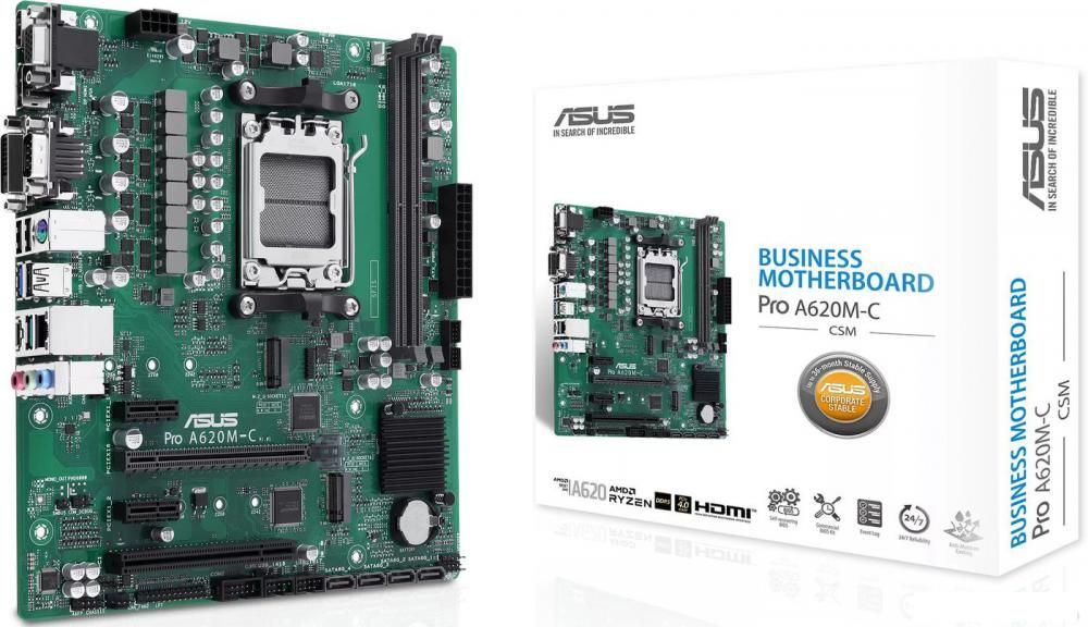 Материнская плата ASUS PRO A620M-C-CSM