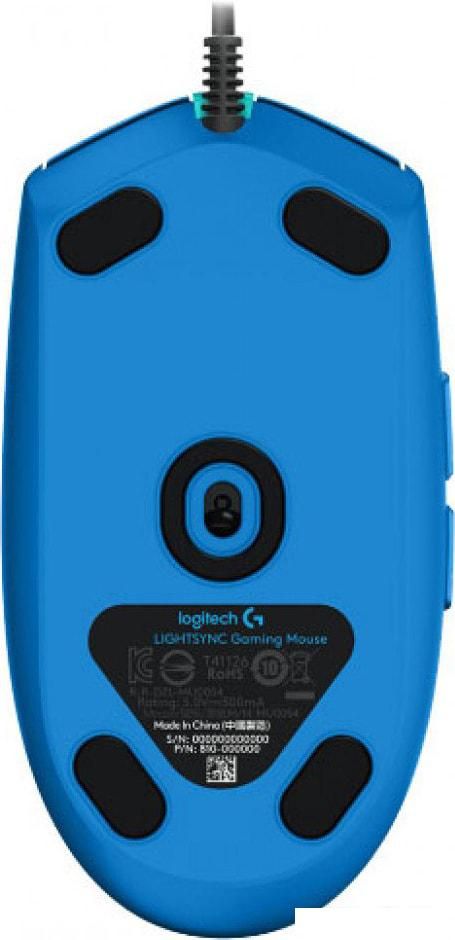 Игровая мышь Logitech G102 Lightsync (синий)