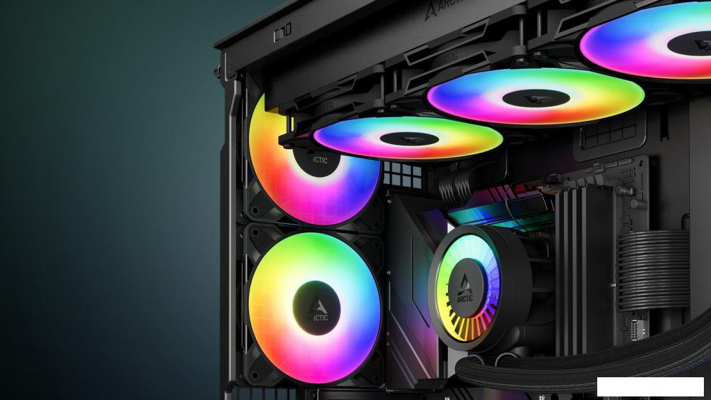 Комплект вентиляторов для корпуса Arctic P14 Pro A-RGB 3 Pack ACFAN00320A
