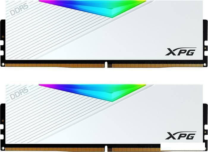 Оперативная память ADATA XPG Lancer RGB 2x32ГБ DDR5 6400МГц AX5U6400C3232G-DCLARWH