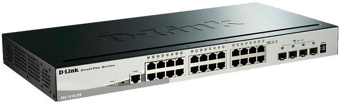 Управляемый коммутатор 2-го уровня D-Link DGS-1510-28X/A1A