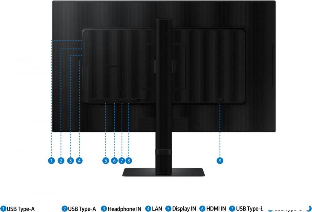 Монитор Samsung ViewFinity S8 LS27D804UAIXCI