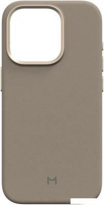 Чехол для телефона Magssory Eco Leather Case для iPhone 15 Pro Latte CLT015l