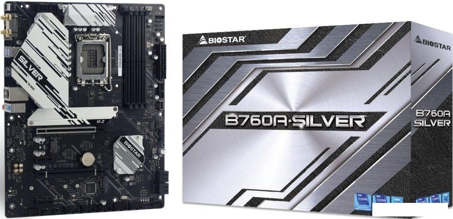 Материнская плата BIOSTAR B760A-Silver Ver. 5.0