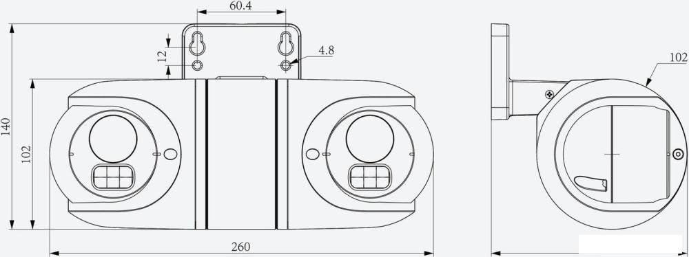 IP-камера Tiandy TC-C38RN 2ANA-28