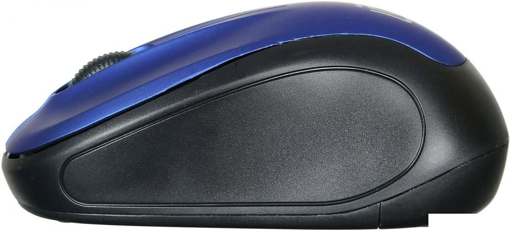 Мышь Oklick 665MW (черный/синий)