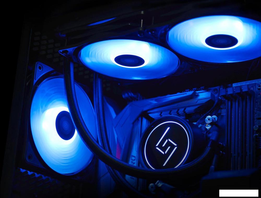Вентилятор для корпуса DeepCool RF 120 B DP-FLED-RF120-BL