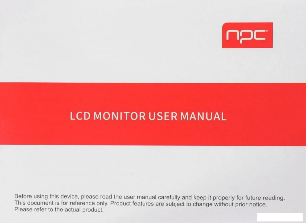 Монитор NPC MD2707-K