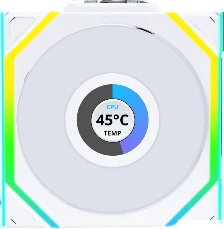Вентилятор для корпуса Lian Li Uni Fan SL 120 Wireless LCD Reverse G99.12RSLLCD1W1W.R0