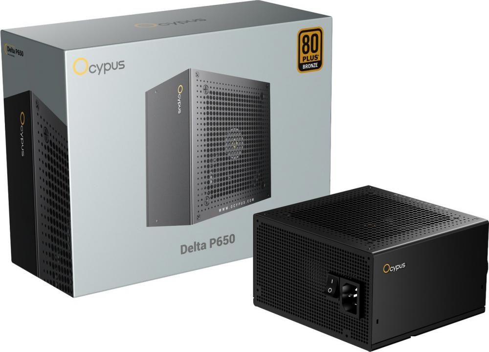 Блок питания Ocypus Delta P650 Delta-P650-B1FDBK024X-EU