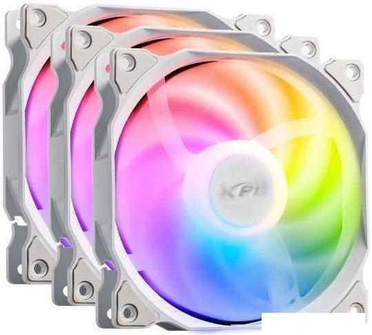 Вентилятор для корпуса ADATA XPG Vento 120x3 ARGB PWM (белый)