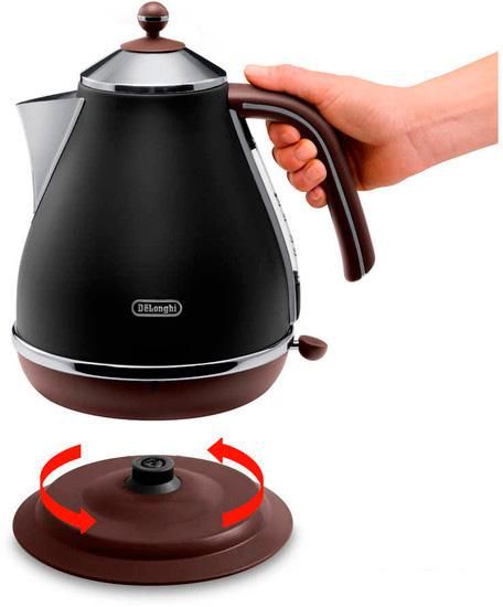Электрический чайник DeLonghi KBOV 2001.BK
