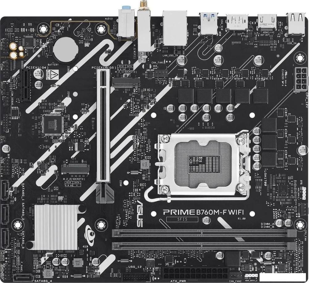 Материнская плата ASUS Prime B760M-F WiFi