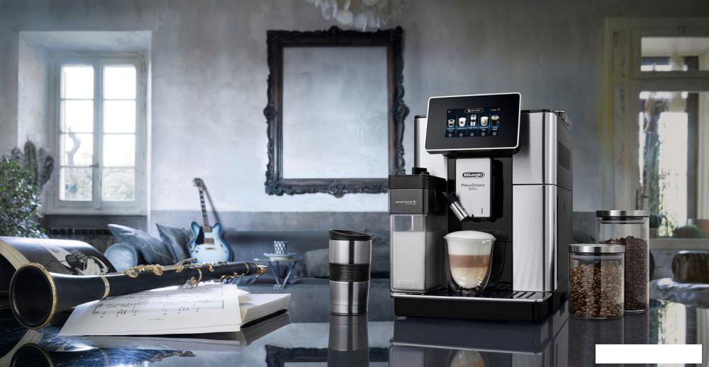 Кофемашина DeLonghi PrimaDonna Soul ECAM 610.75.MB