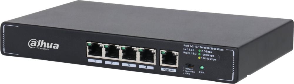 Неуправляемый коммутатор Dahua DH-SMG1005