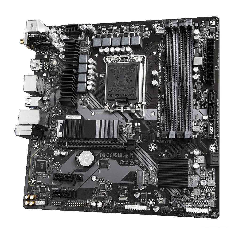 Материнская плата Gigabyte B760M DS3H AX DDR4 (rev. 1.0)