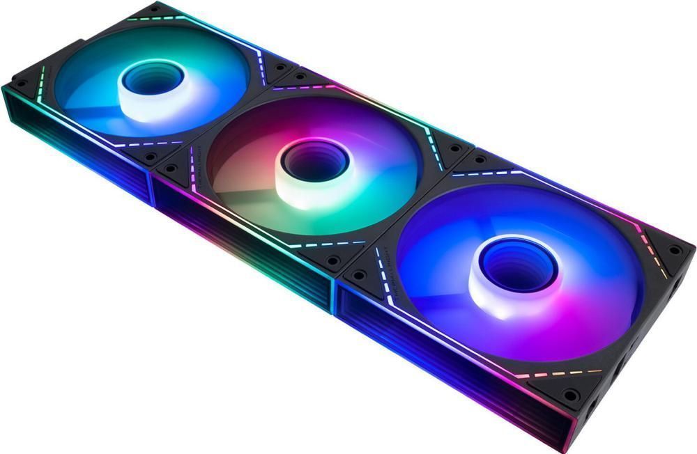 Комплект вентиляторов для корпуса Thermalright TL-M12Q-S X3 (черный)