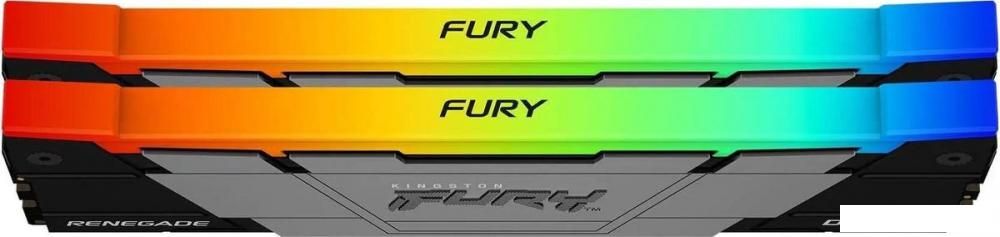 Оперативная память Kingston FURY Renegade RGB 2x32ГБ DDR4 3600 МГц KF436C18RB2AK2/64