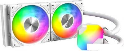 Система жидкостного охлаждения для процессора Montech HyperFlow ARGB 240 (белый)