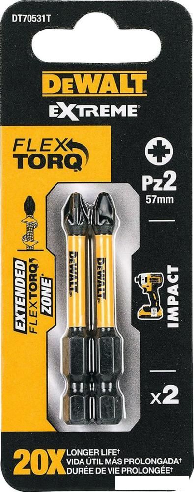 Набор бит DeWalt DT70531T-QZ