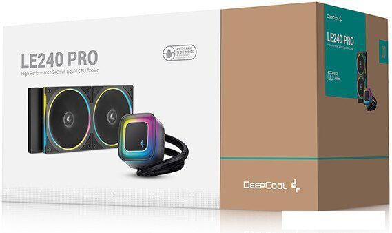 Система жидкостного охлаждения для процессора DeepCool LE240 PRO R-LE240PRO-BKAMMC-G-1