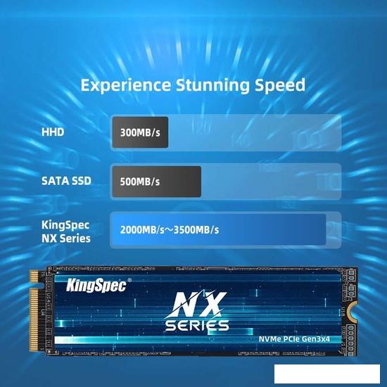 SSD KingSpec NX-128-2280 128GB