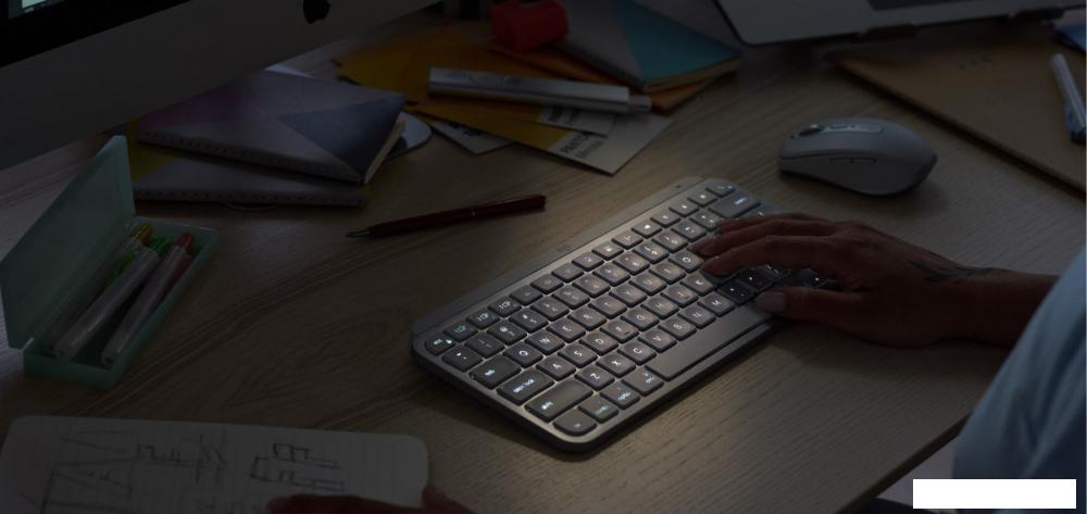 Клавиатура Logitech MX Keys Mini 920-010501 (графит)