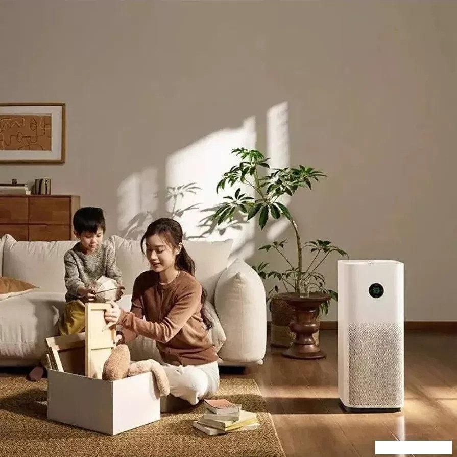 Очиститель воздуха Xiaomi Mijia Air Purifier 5S AC-M24-SC (с переходником на евровилку)