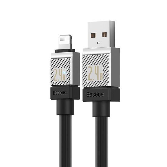 Кабель Baseus CoolPlay Series Fast Charging Data Cable 2.4A USB Type-A - Lightning (2 м, черный)