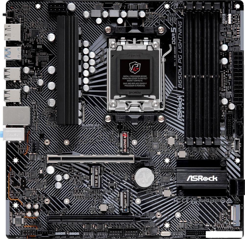 Материнская плата ASRock B650M PG Lightning