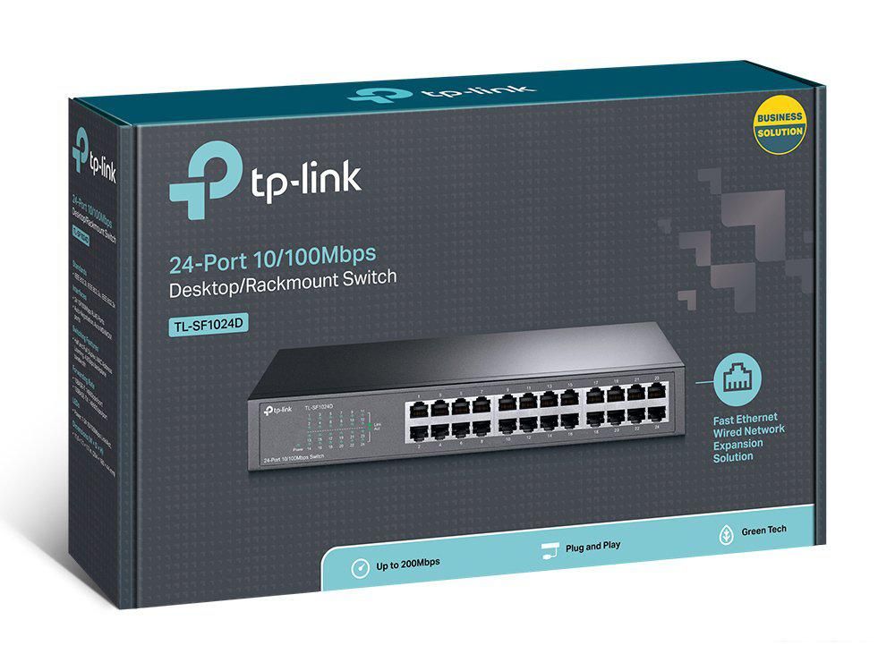 Неуправляемый коммутатор TP-Link TL-SF1024D