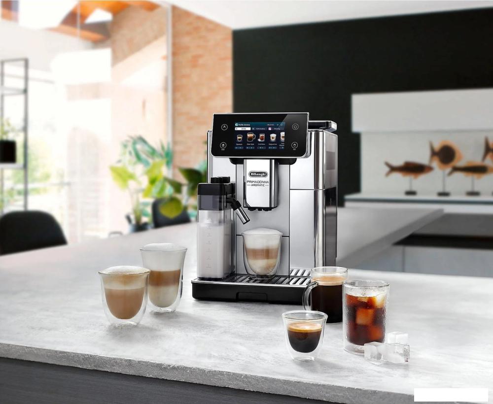Кофемашина DeLonghi PrimaDonna Aromatic ECAM630.55.SSM