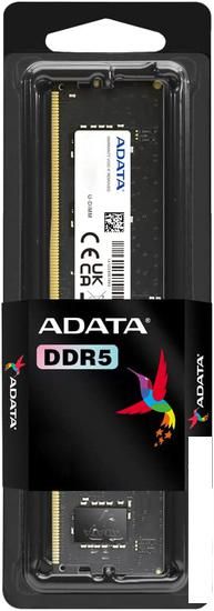Оперативная память ADATA 16ГБ DDR5 4800 МГц AD5U480016G-S