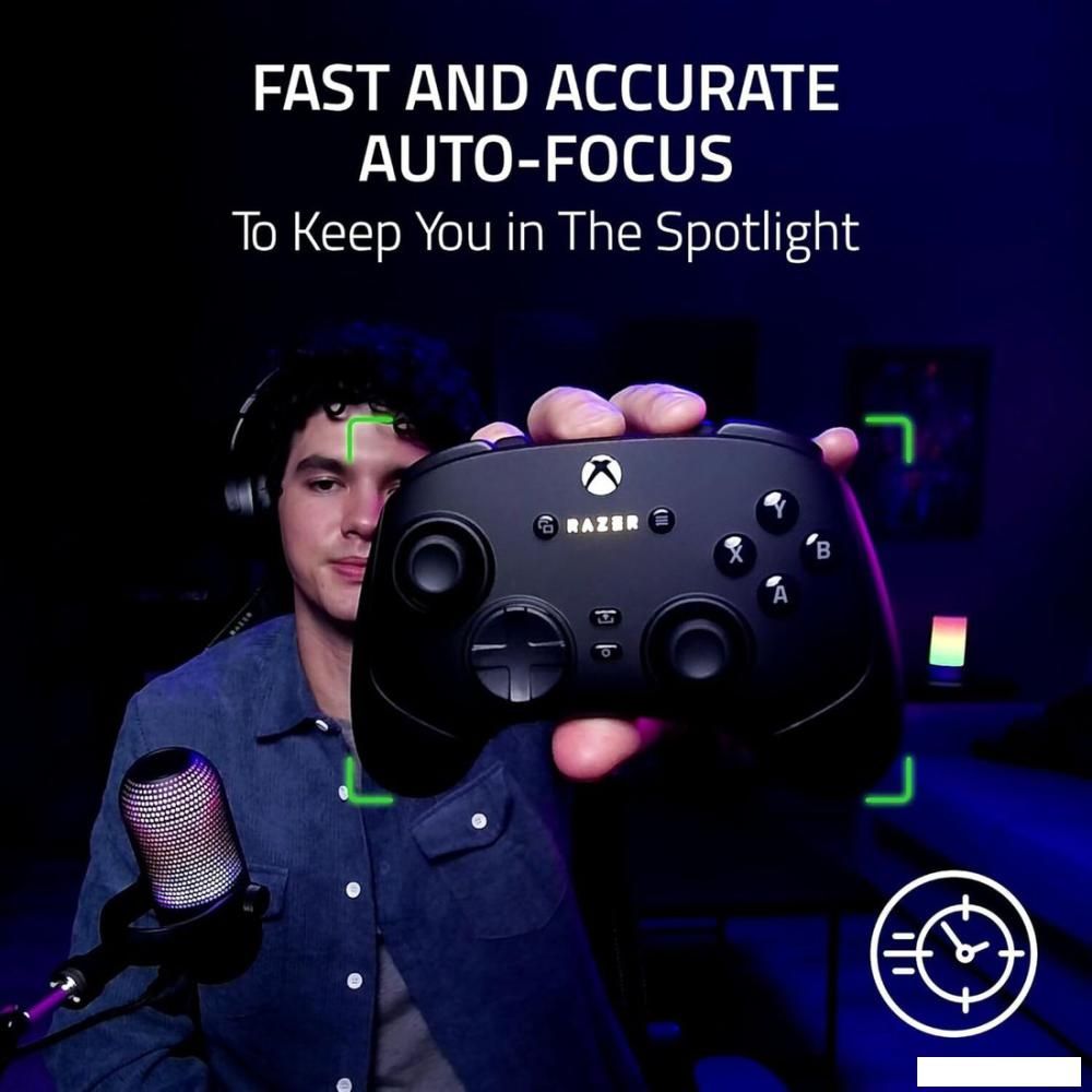 Веб-камера для стриминга Razer Kiyo V2 X (черный)