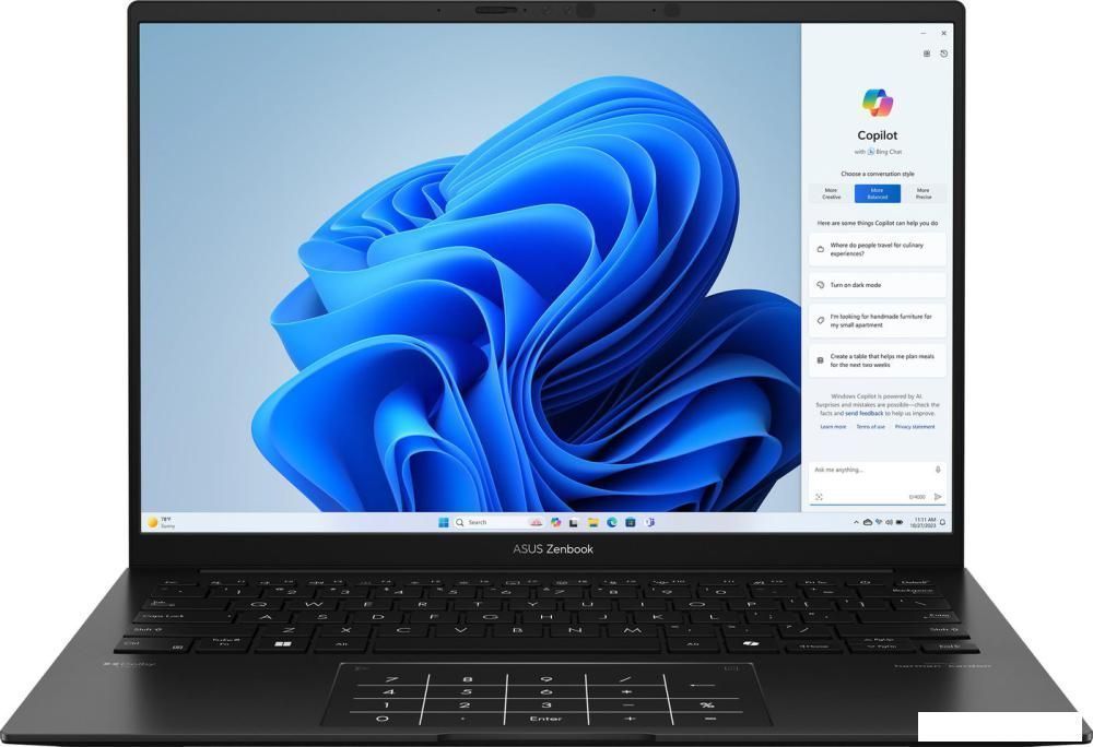 Ноутбук ASUS Zenbook 14 OLED UM3406GA-QD130