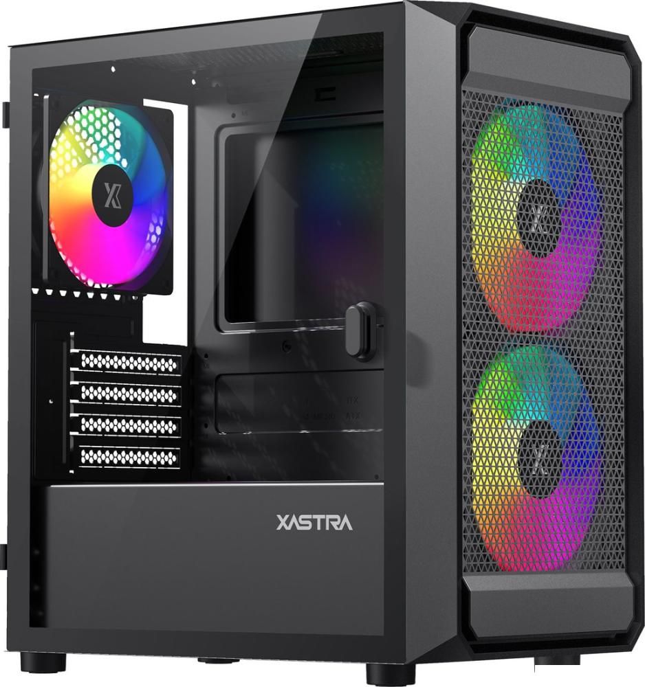 Корпус XASTRA A303M 3ARGB (черный)
