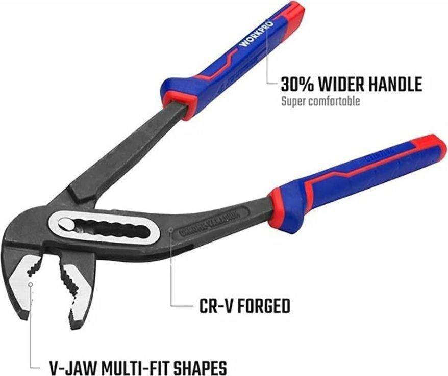 Клещи зажимные Workpro WP231028