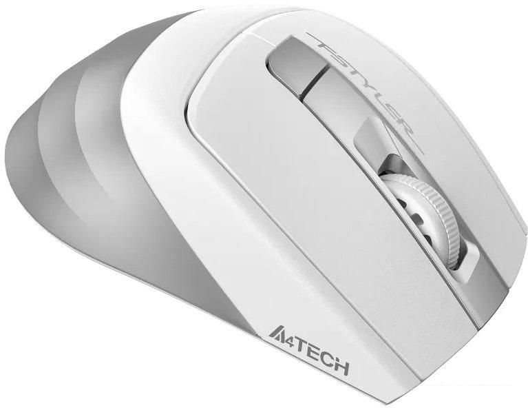 Мышь A4Tech Fstyler FG35 (белый/серебристый)