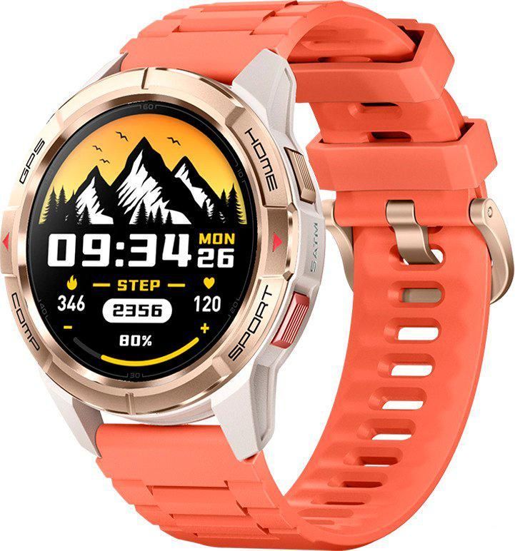 Умные часы Mibro Watch GS Active (золотистый/оранжевый)