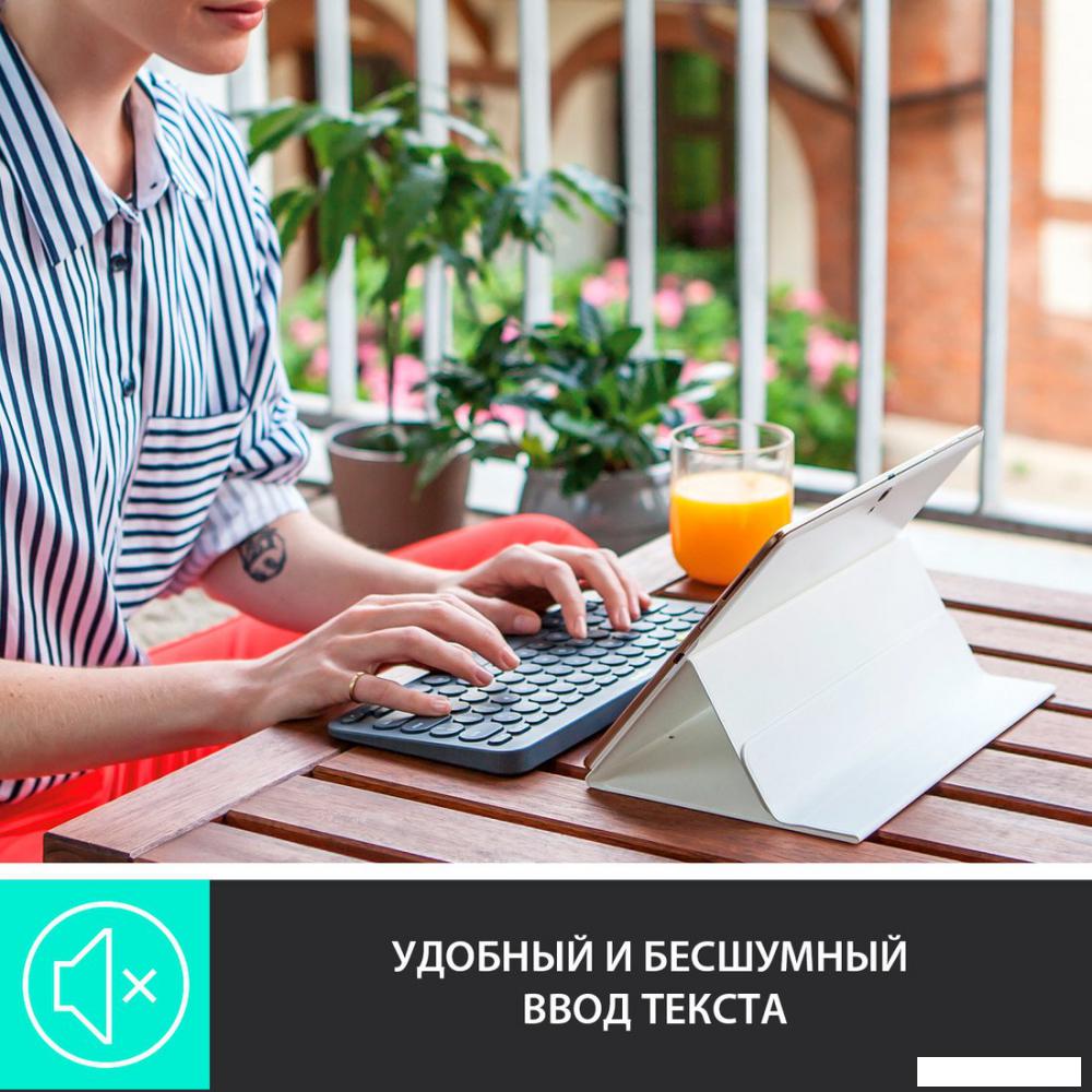Клавиатура Logitech Multi-Device K380 Bluetooth 920-007584 (черный)