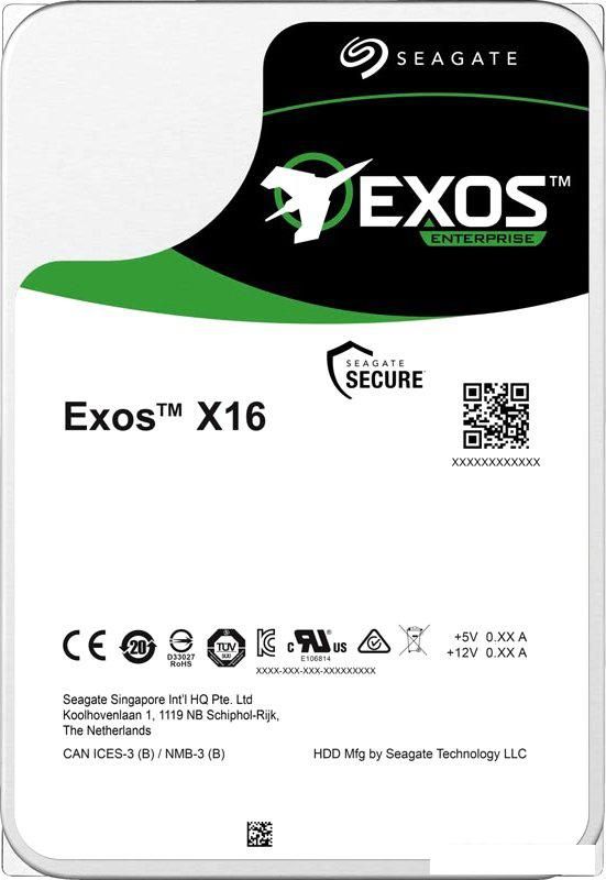 Жесткий диск Seagate Exos X16 10TB ST10000NM002G