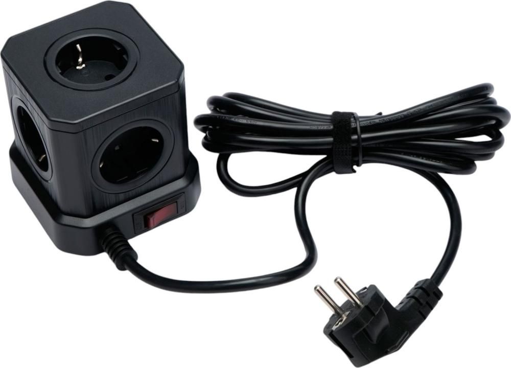 Сетевой фильтр Cablexpert TWR-5-U4-B-3