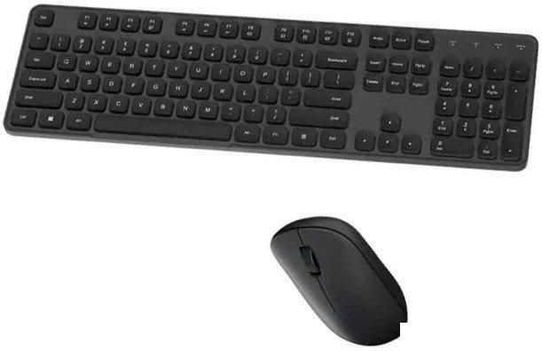 Офисный набор Xiaomi Wireless Keyboard and Mouse Set 3 WXJS03YM (черный)