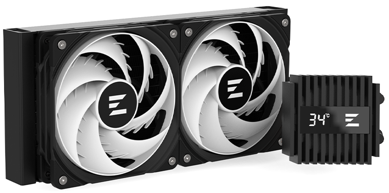 Жидкостное охлаждение для процессора Zalman ALPHA2 A24 (черный)